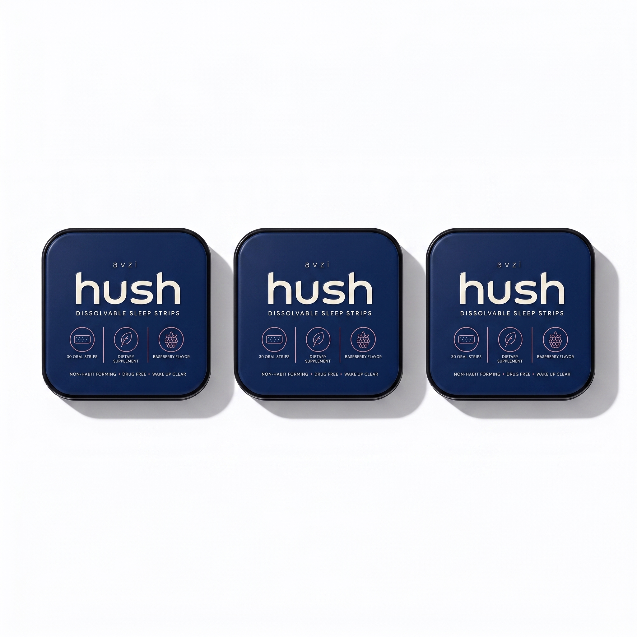 Avzi Hush — Sleep, on a strip.