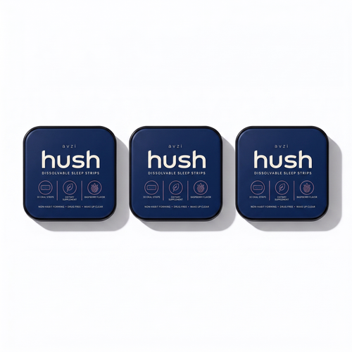 Avzi Hush — Sleep, on a strip.