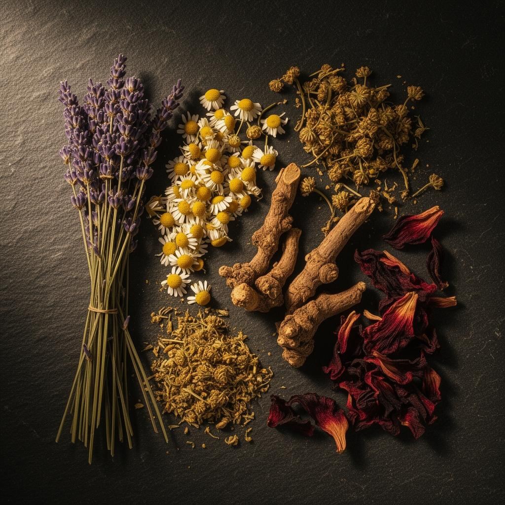 Lavender and botanical ingredients